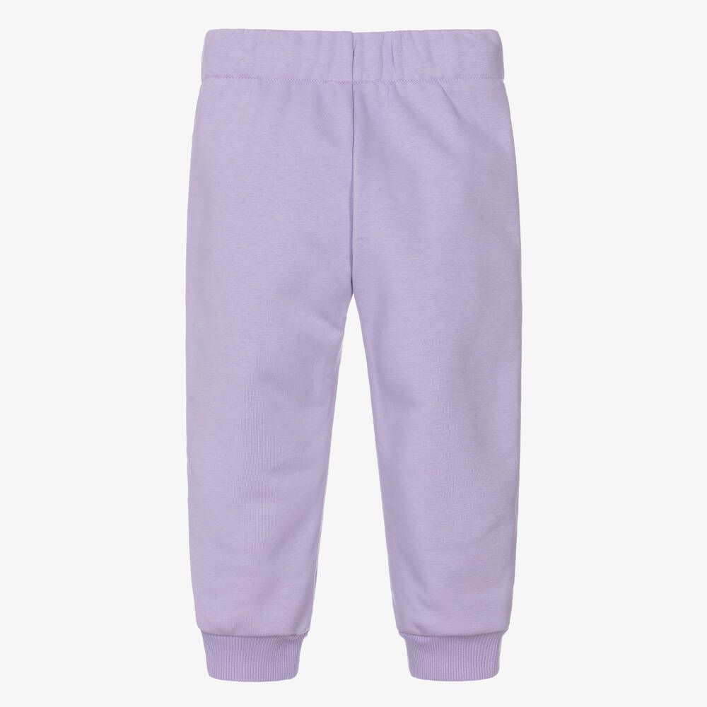 Givenchy-Girls Lilac Purple Joggers | Childrensalon Outlet