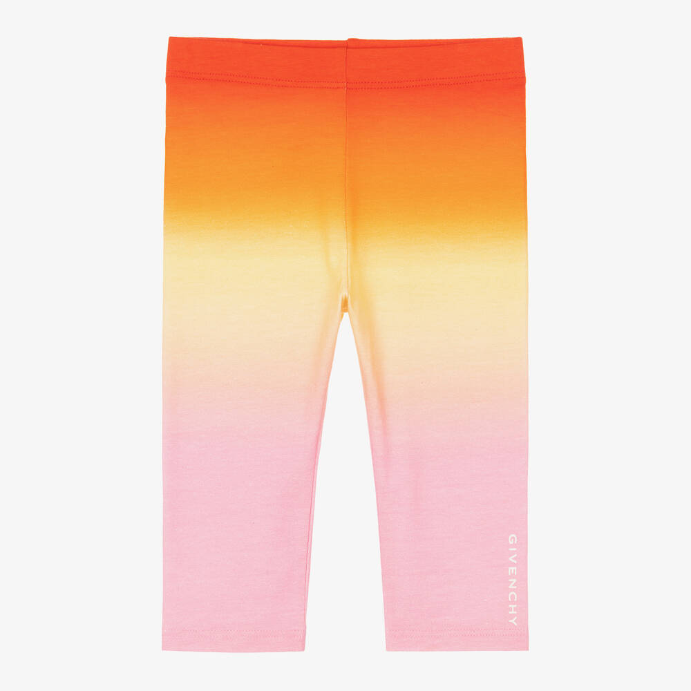 Givenchy - Legging dégradé de couleurs coton | Childrensalon