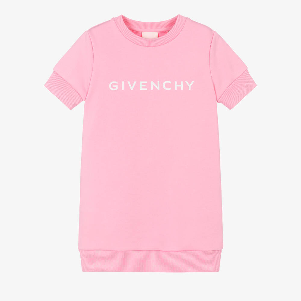 Givenchy - Rosa Baumwollkleid für Mädchen | Childrensalon