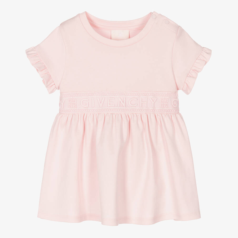 Givenchy - Rosa Kleid mit Stickerei (M) | Childrensalon