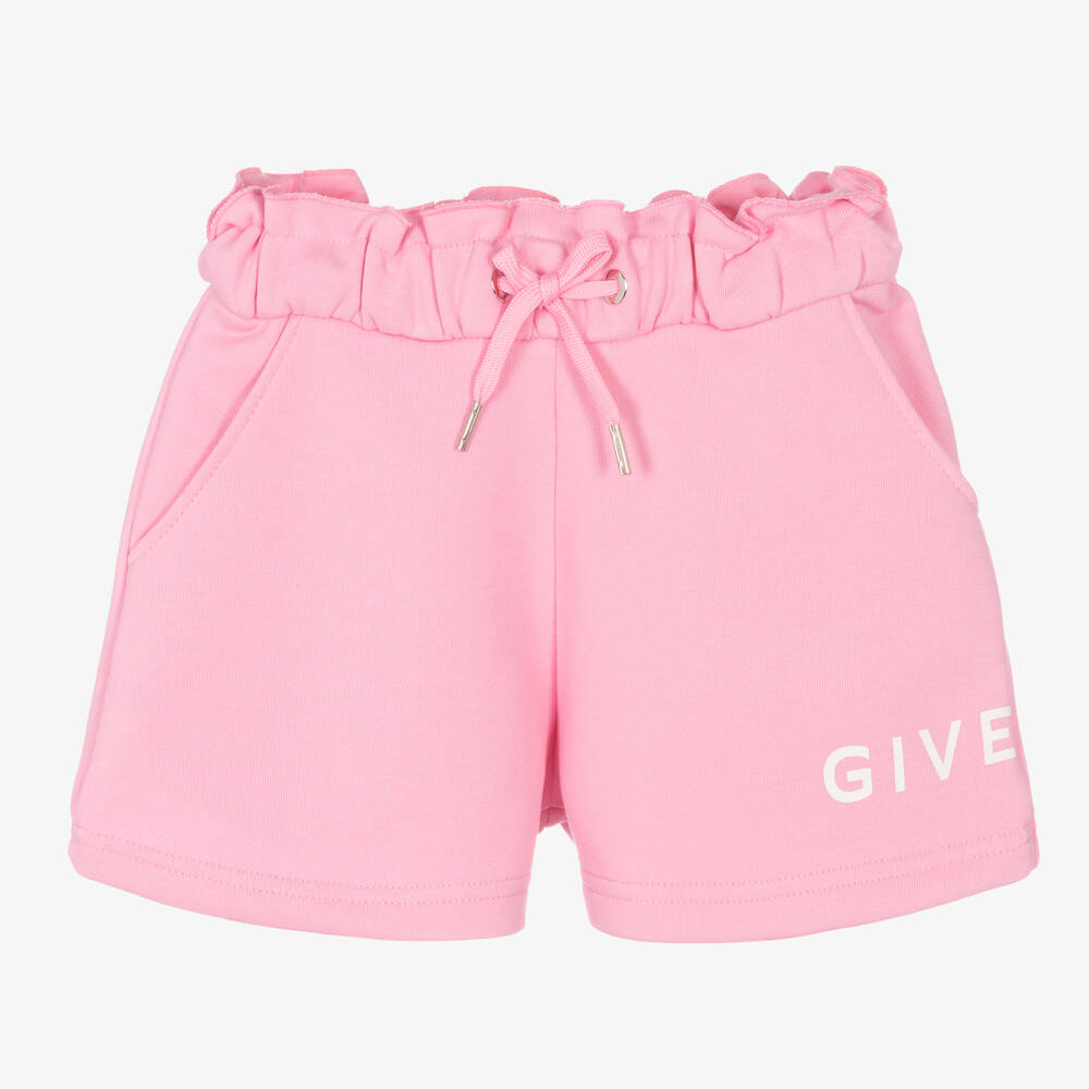 Givenchy - Rosa Jersey-Shorts für Mädchen | Childrensalon