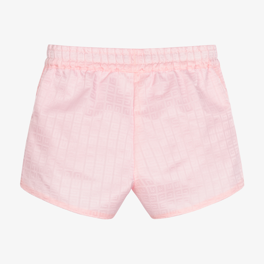 Givenchy-Розовые шорты для девочек | Childrensalon Outlet