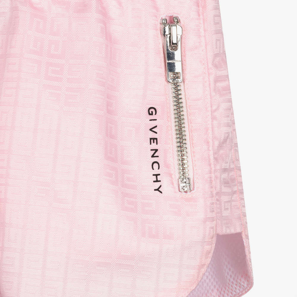 Givenchy-Розовые шорты для девочек | Childrensalon Outlet