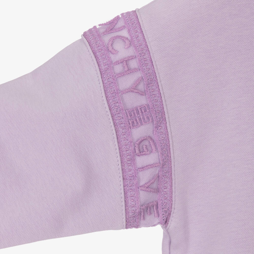 Givenchy-Фиолетовый свитшот 4G для девочек | Childrensalon Outlet
