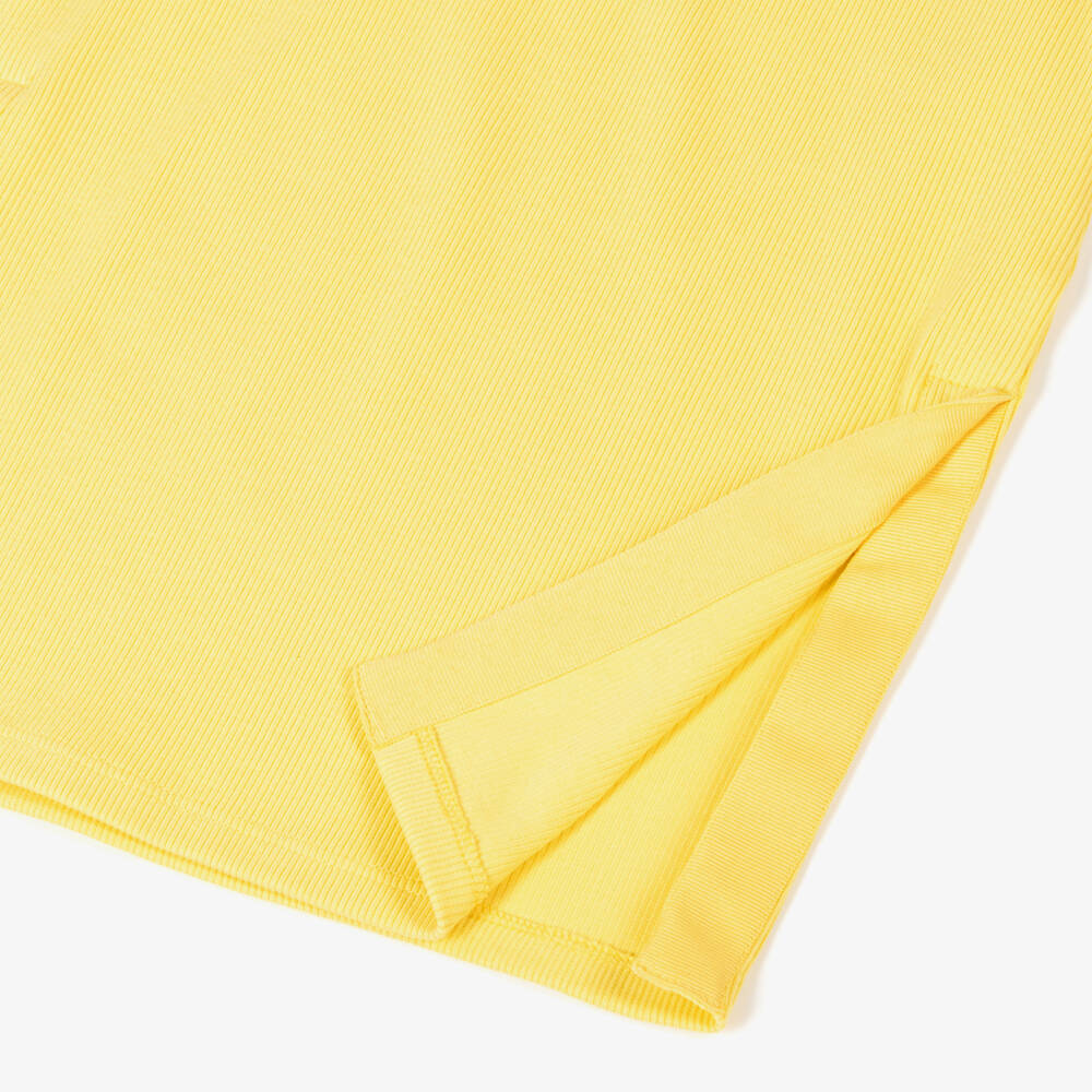 Givenchy-Girls Sunny Rib-Knit Cotton Frock | Childrensalon Outlet