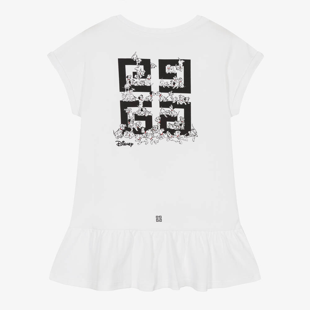 Givenchy-فستان قطن لون أبيض | Childrensalon Outlet