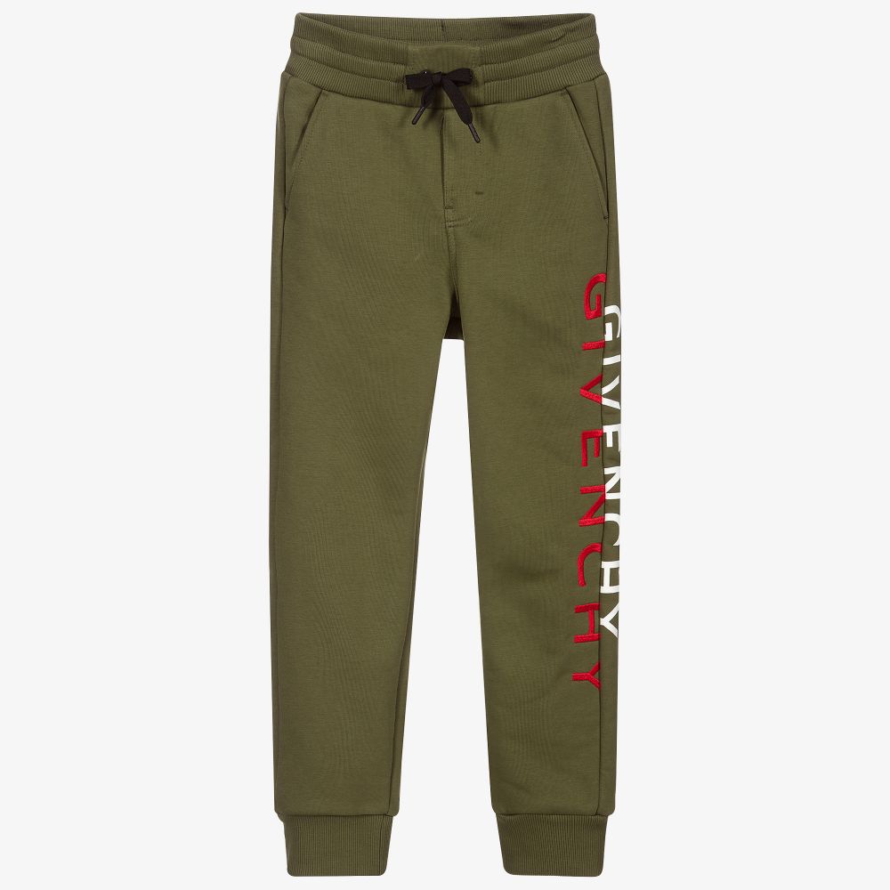 Givenchy - Grüne Jogginghose für Jungen | Childrensalon