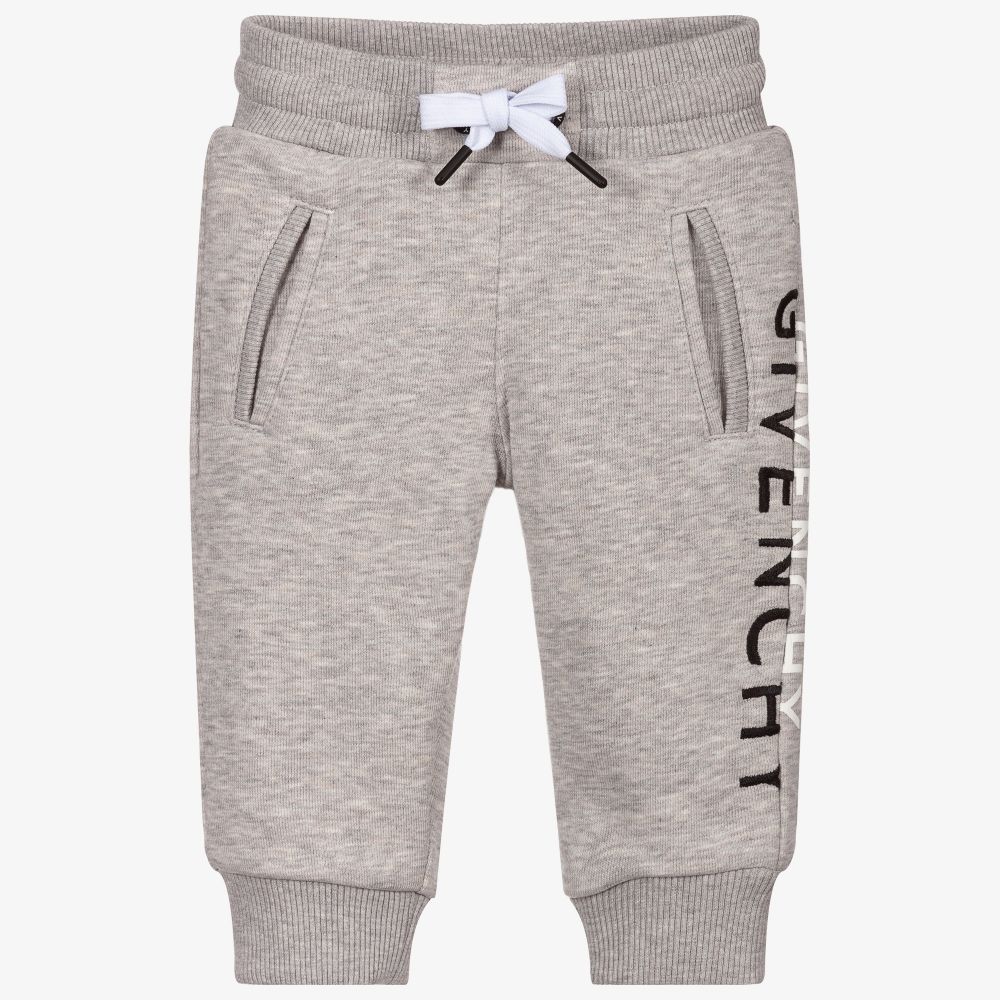 Givenchy - Jogging gris Split Bébé | Childrensalon