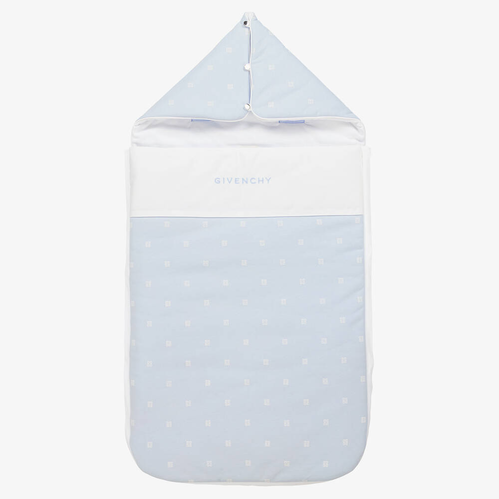 Givenchy - Голубой хлопковый конверт 4G (80см) | Childrensalon