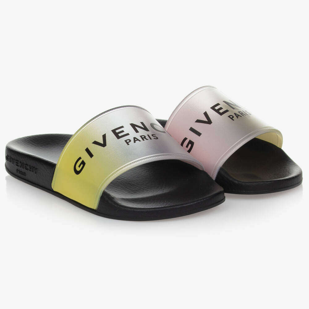 Givenchy - Multi-Toned Logo Sliders | Childrensalon