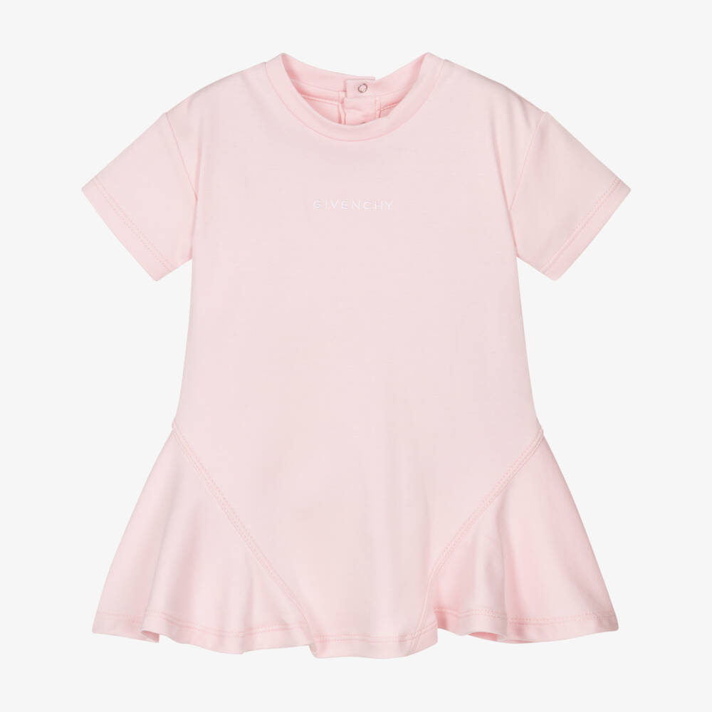 Givenchy-Pink Branded Dress | Childrensalon Outlet