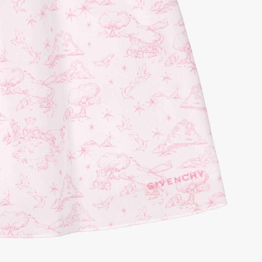 Givenchy-Pink Toile De Jouy Dress | Childrensalon Outlet