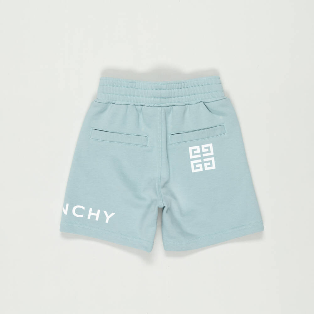 Givenchy-Preloved Boys Sage Green Cotton Shorts (5 years) | Childrensalon Outlet