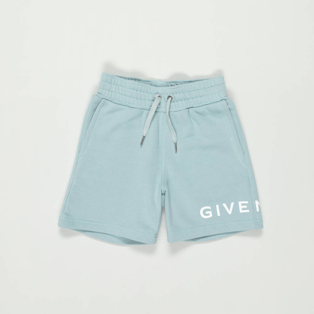 Givenchy-Preloved Boys Sage Green Cotton Shorts (5 years) | Childrensalon Outlet