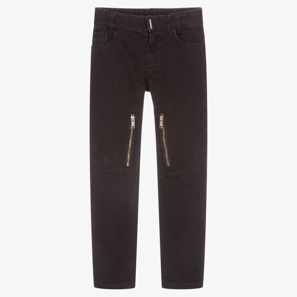 Givenchy - Черные джинсы с банданой для подростков | Childrensalon