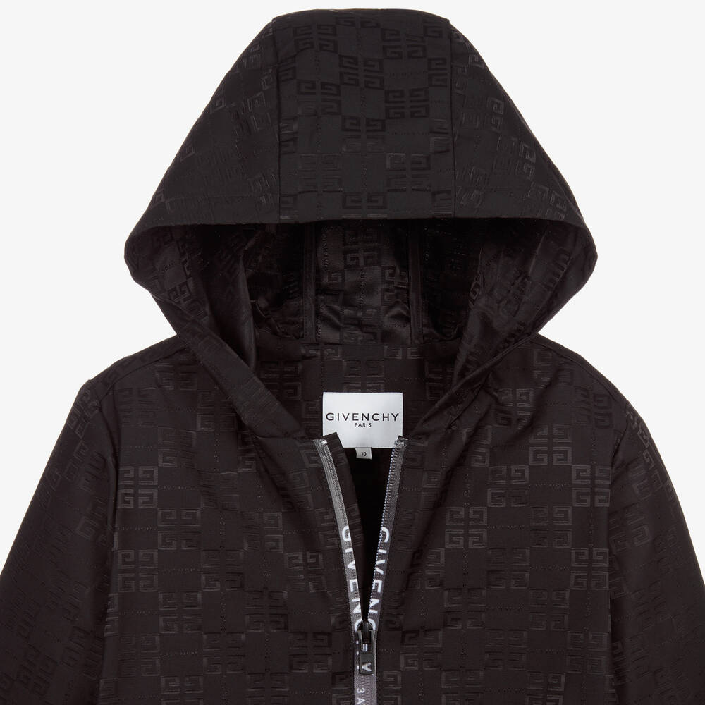 Givenchy-Черная куртка для подростков | Childrensalon Outlet