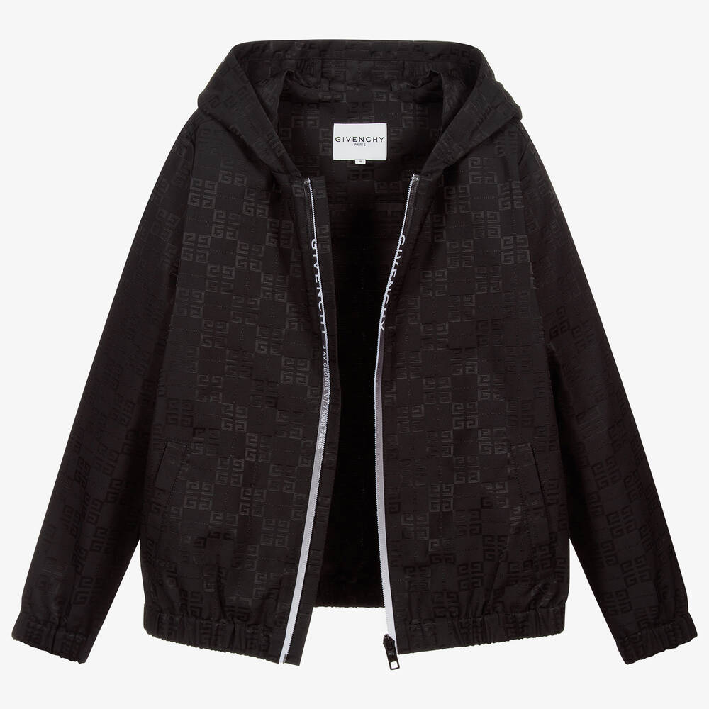 Givenchy-Черная куртка для подростков | Childrensalon Outlet