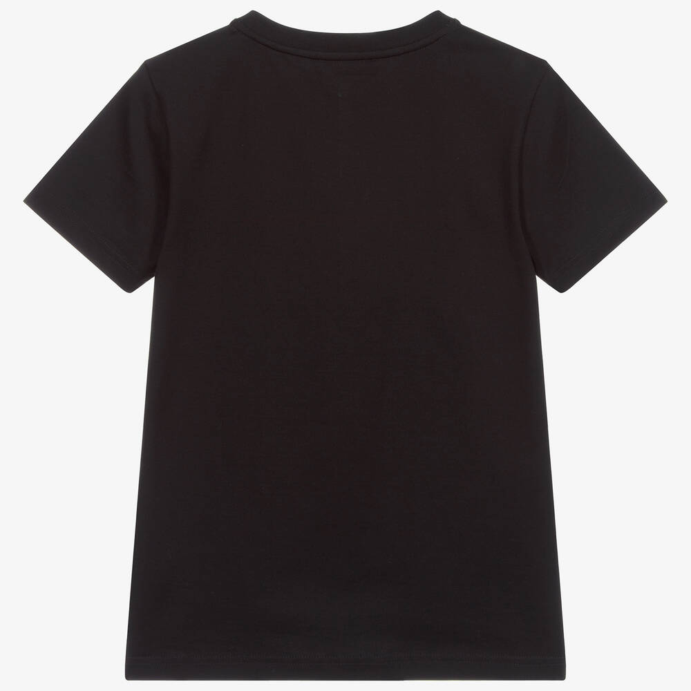 Givenchy-Черная футболка с логотипом для подростков | Childrensalon Outlet