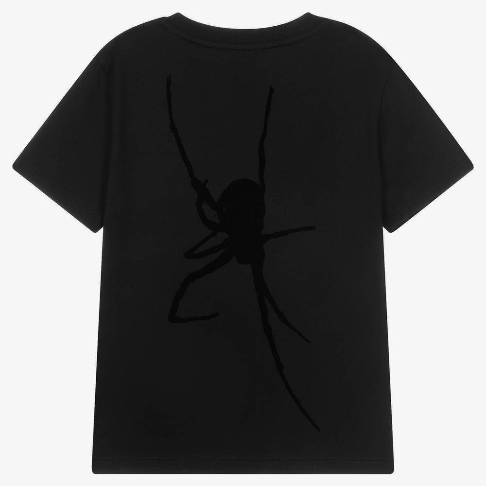 Givenchy-Черная футболка с пауком для подростков | Childrensalon Outlet