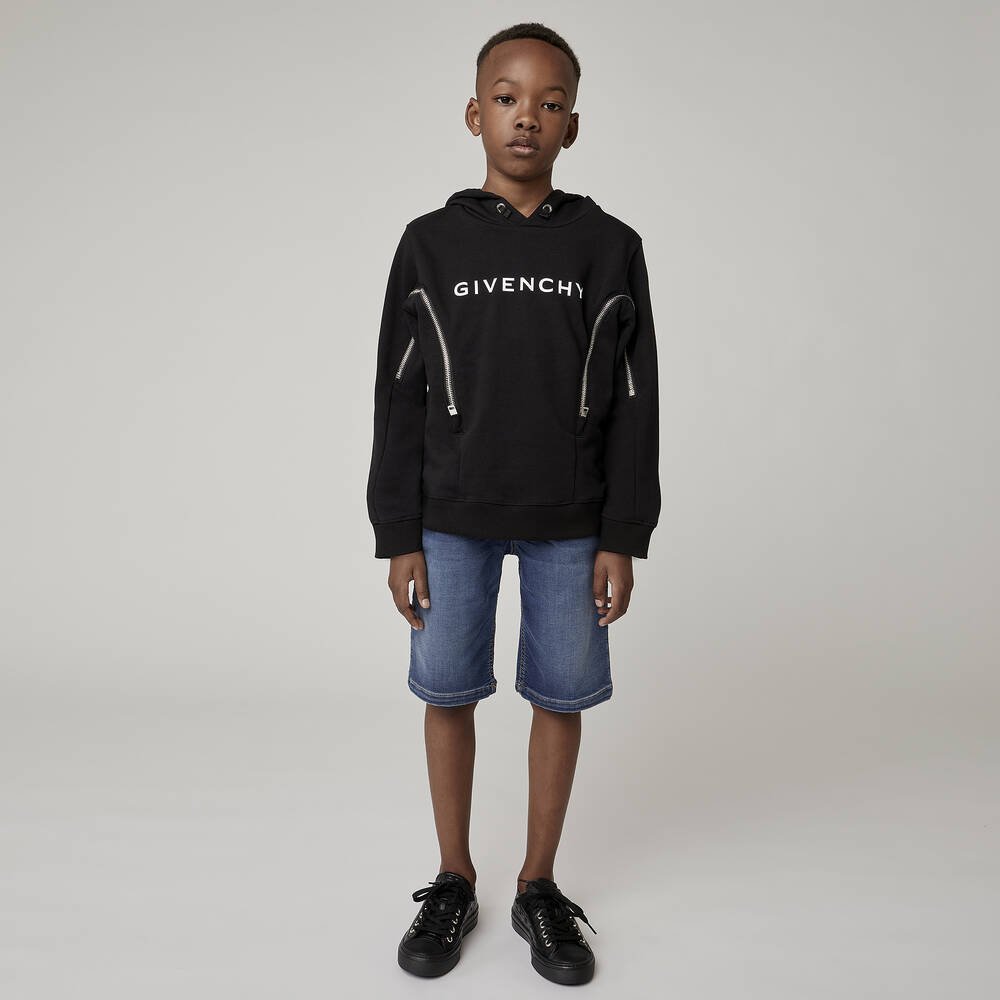 Givenchy-Синие джинсовые шорты для подростков | Childrensalon Outlet