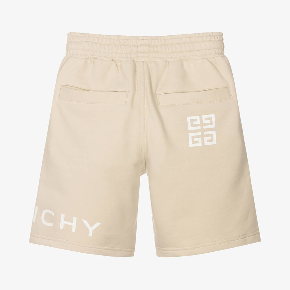 Givenchy Short beige en coton ado gar on