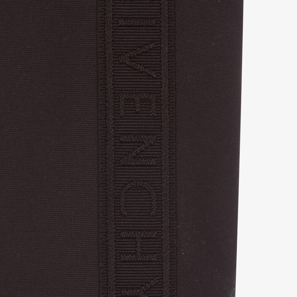 Givenchy-Teen Boys Black 4G Trousers | Childrensalon Outlet