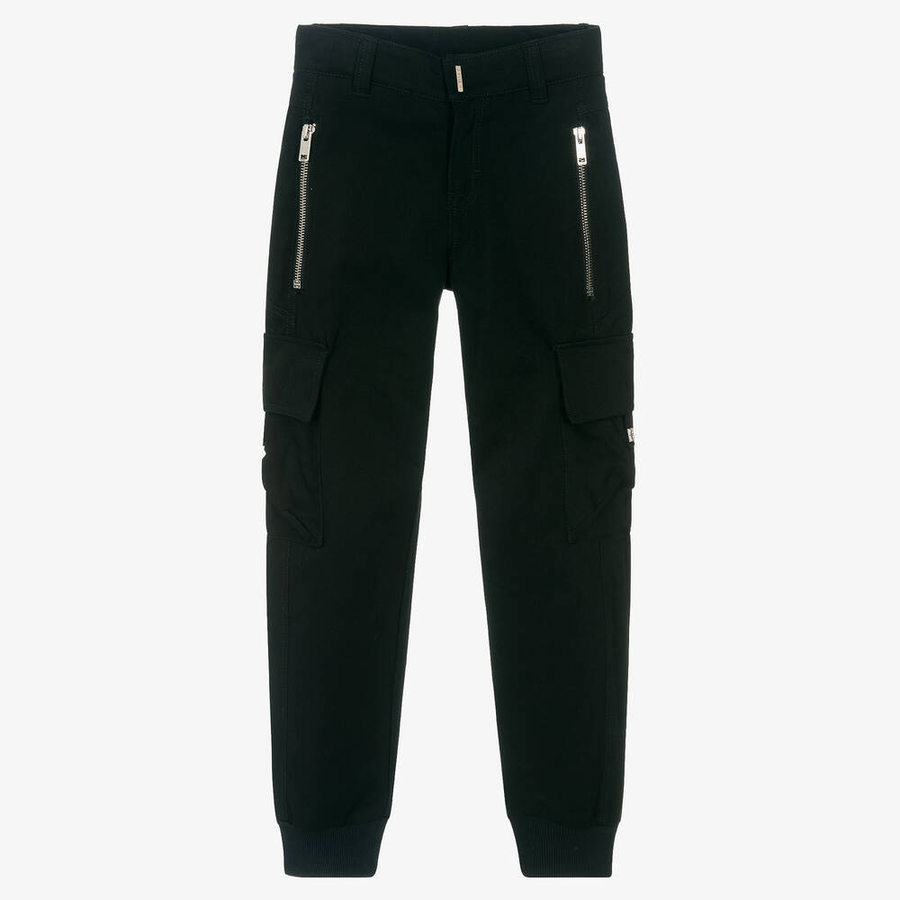 Givenchy - Pantalon cargo noir ado garçon | Childrensalon