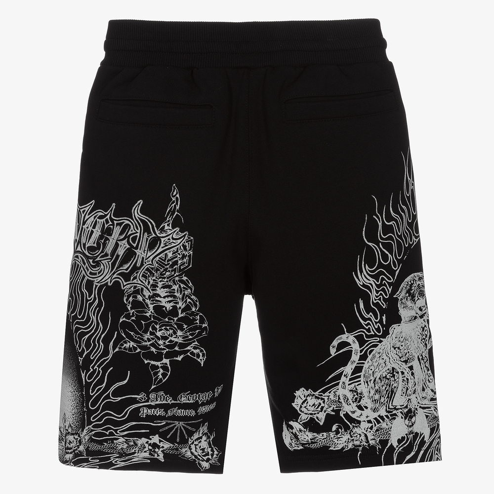 Givenchy-Черные шорты с пантерой для подростков | Childrensalon Outlet