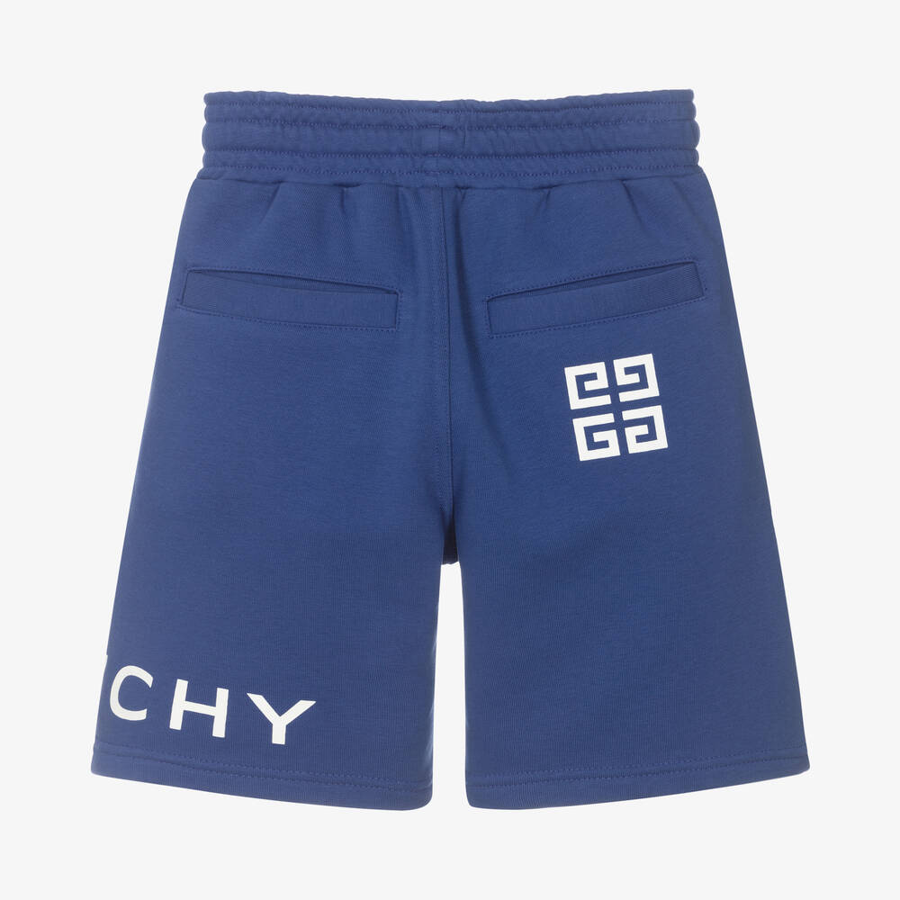 Givenchy-Синие хлопковые шорты | Childrensalon Outlet