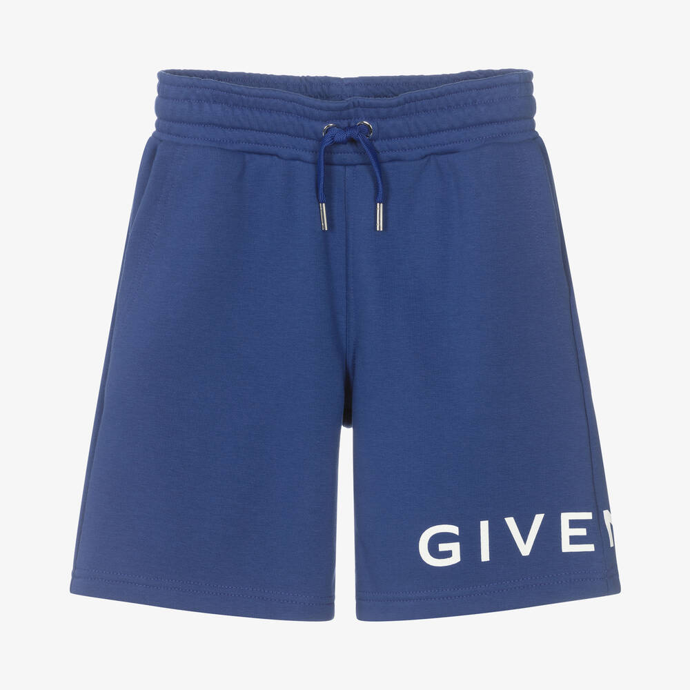 Givenchy - Blaue Teen Baumwollshorts | Childrensalon