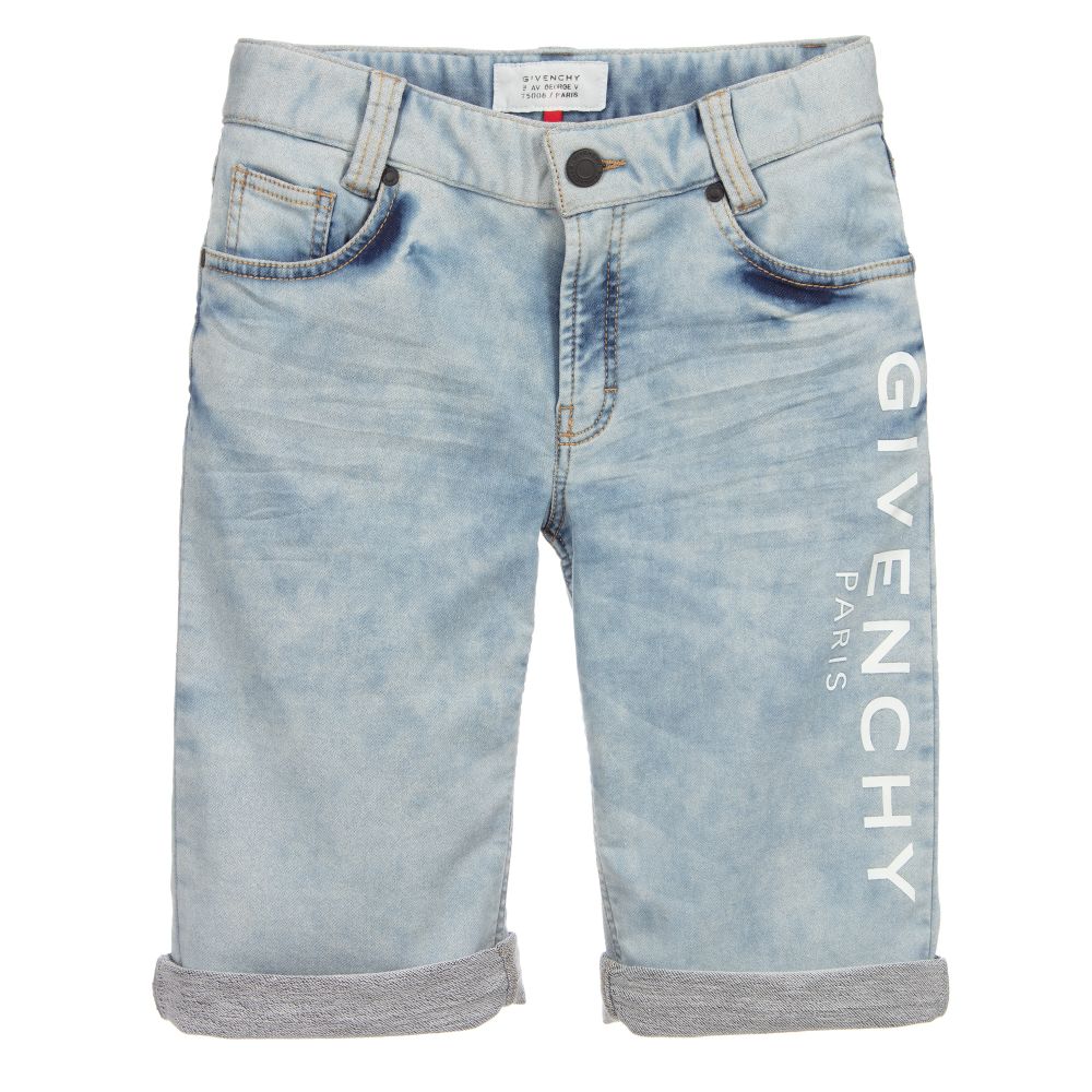 blue givenchy shorts