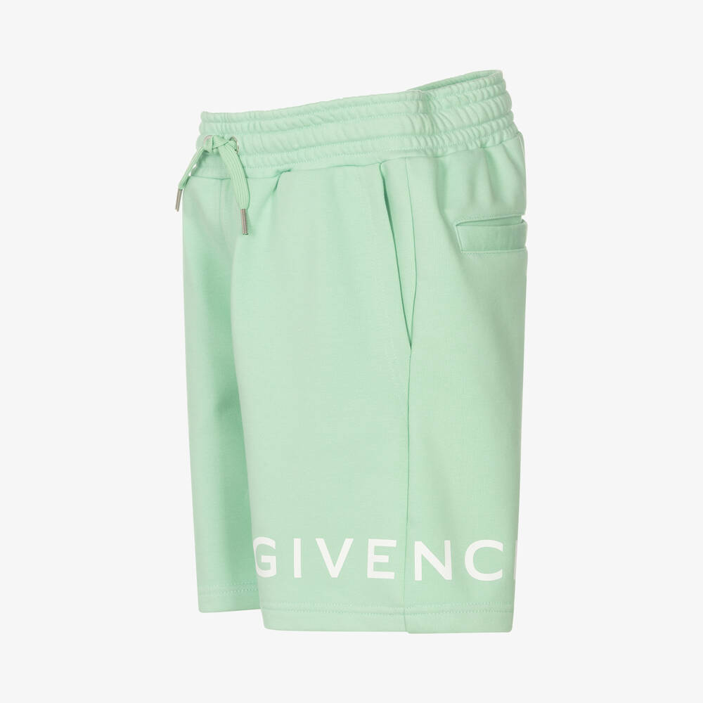 Givenchy-Зеленые хлопковые шорты | Childrensalon Outlet