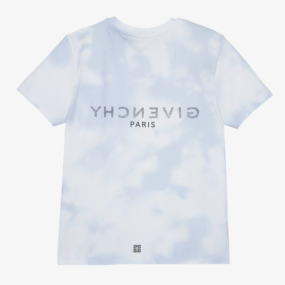 White givenchy sale distressed t shirt