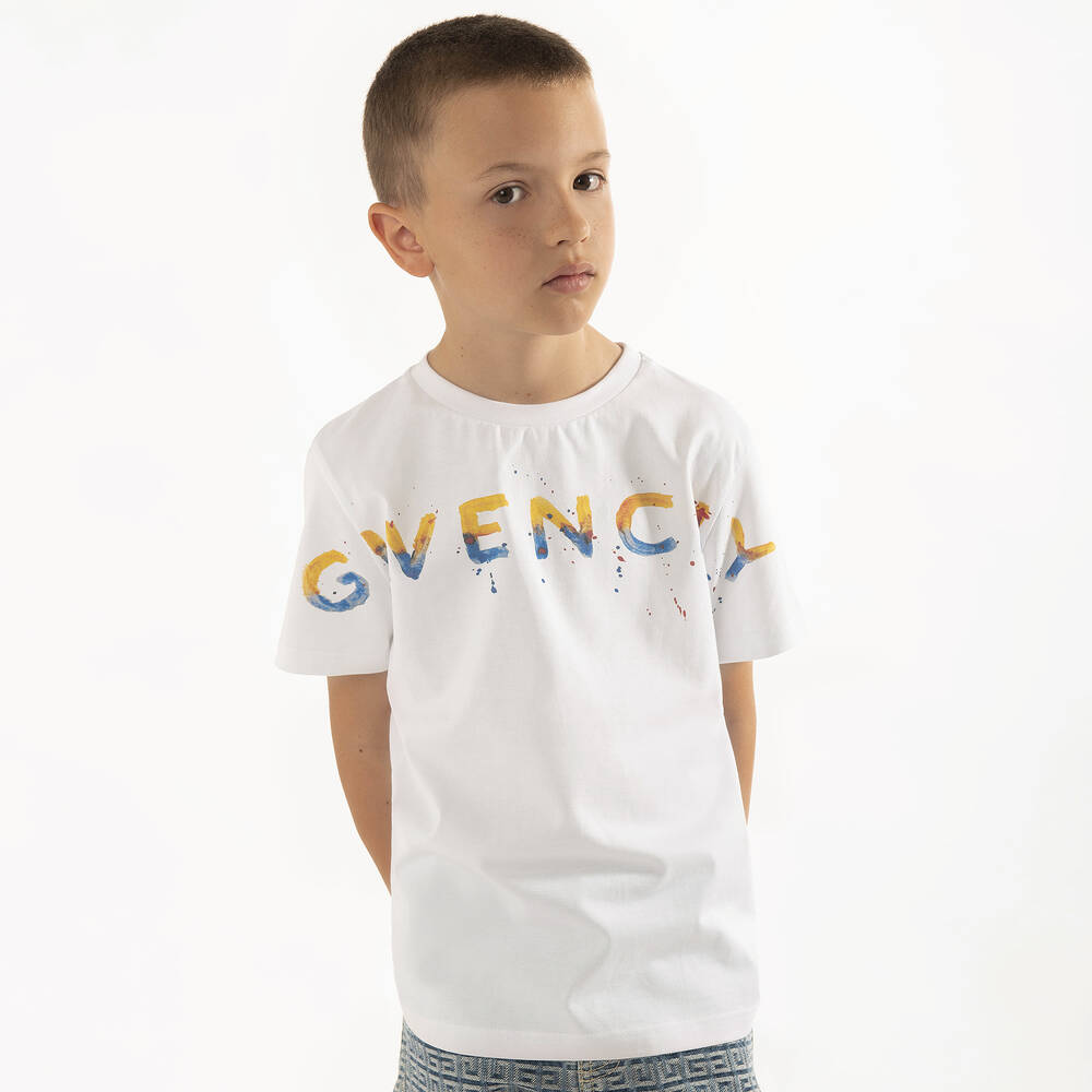 Boys givenchy t discount shirt
