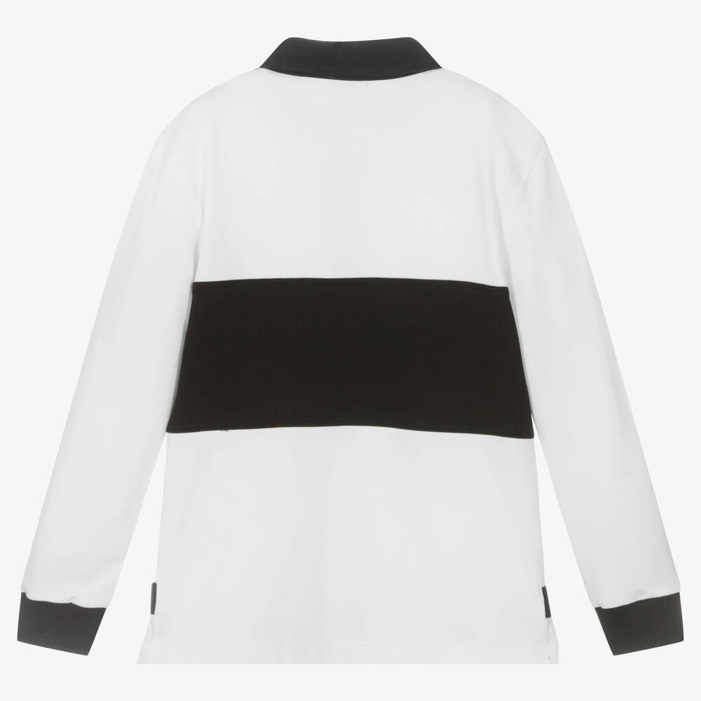 Givenchy-Белая рубашка регби для подростков | Childrensalon Outlet