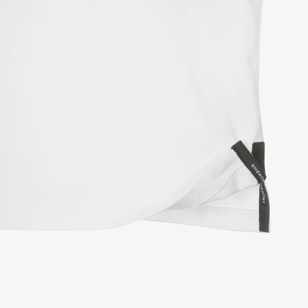 Givenchy-Белая рубашка регби для подростков | Childrensalon Outlet