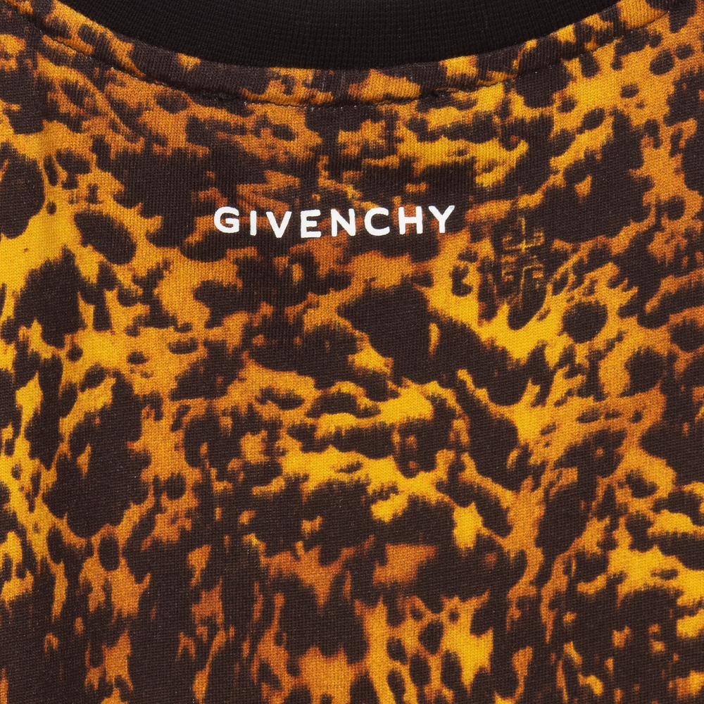 Givenchy-Желтая футболка для подростков | Childrensalon Outlet