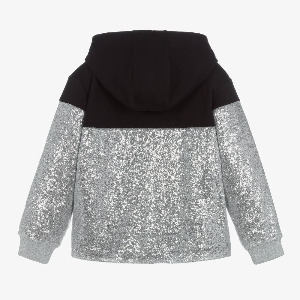 Girls hot sale sequin hoodie