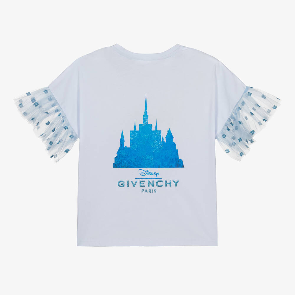 Givenchy-تيشيرت بطبعة ديزني قطن لون أزرق | Childrensalon Outlet
