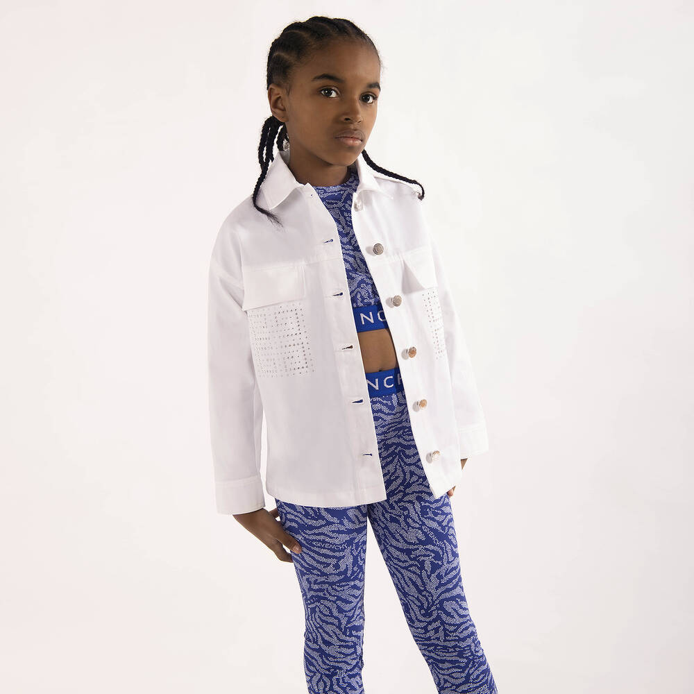 Girls top zebra leggings