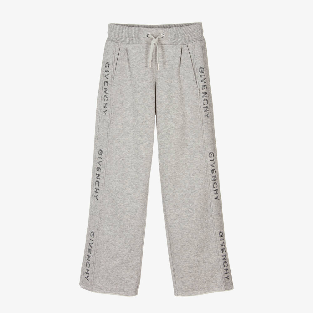 Givenchy - Graue gerade Baumwoll-Jogginghose | Childrensalon