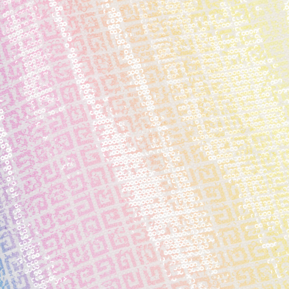 Givenchy-Teen Girls Pastel Rainbow Sequin Dress | Childrensalon Outlet