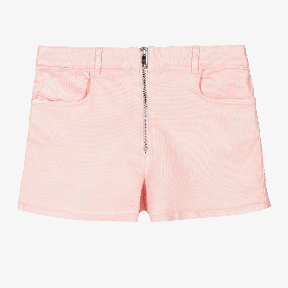 Givenchy - Teen Girls Pink Cotton Shorts  | Childrensalon