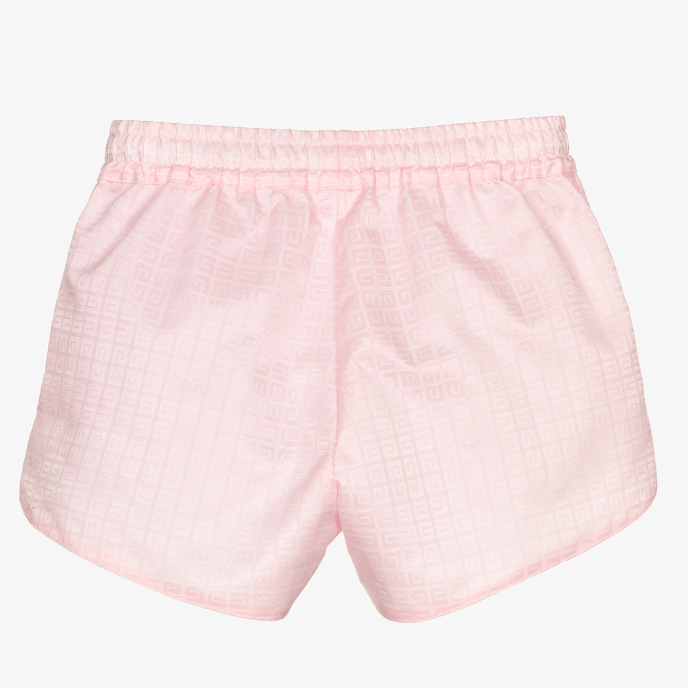 Givenchy-Розовые шорты для девочек-подростков | Childrensalon Outlet