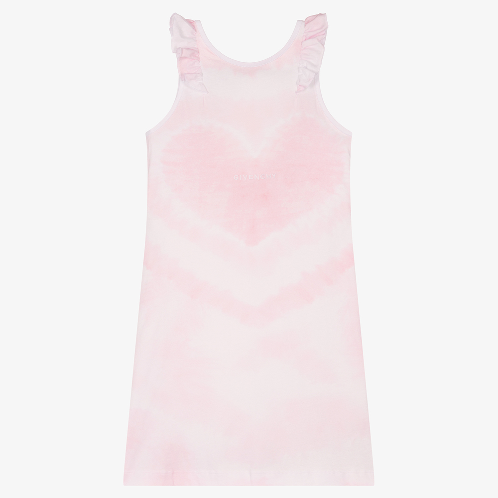 Givenchy-Teen Girls Pink Tie-Dye Dress | Childrensalon Outlet
