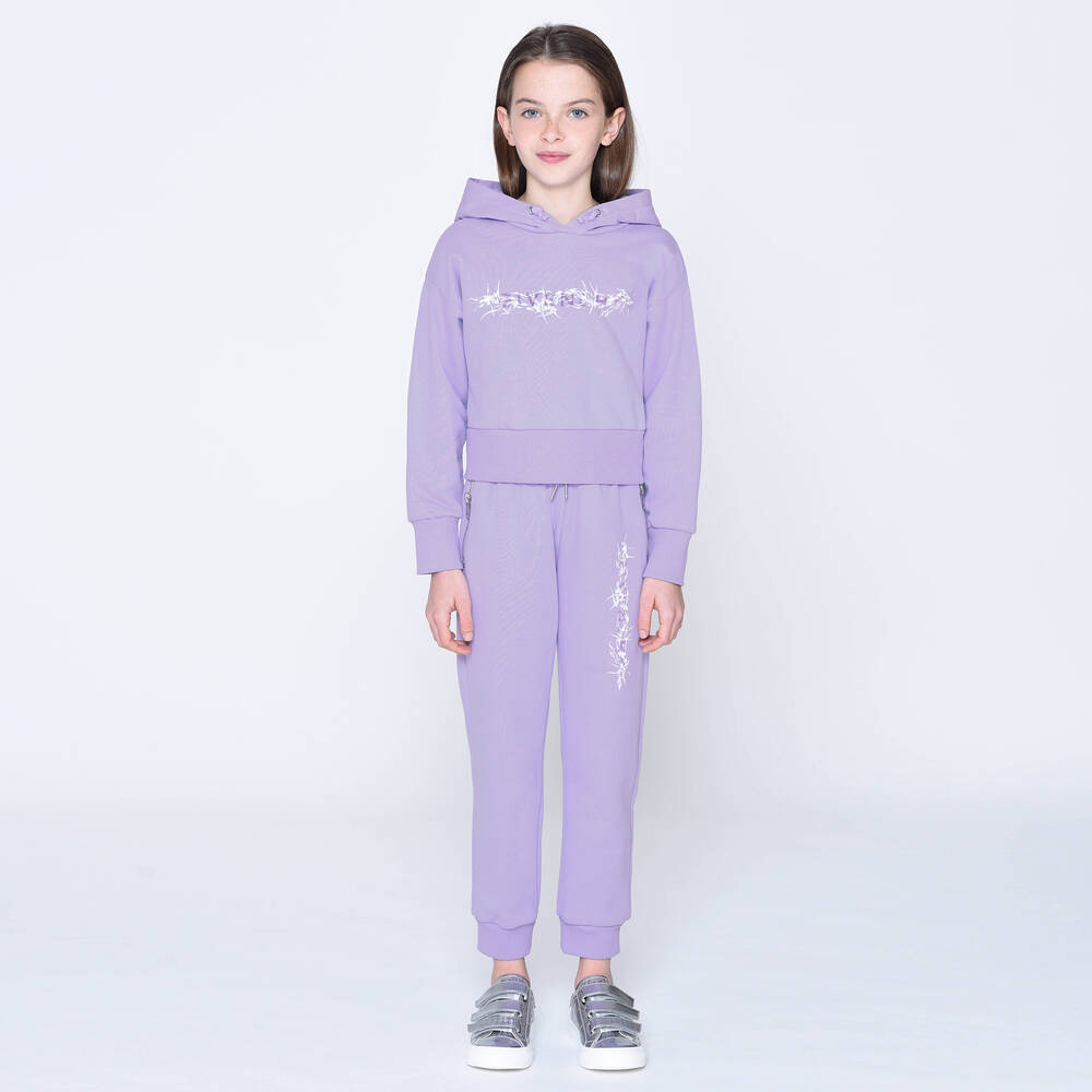 Givenchy-Фиолетовые джоггеры для девочек-подростков | Childrensalon Outlet