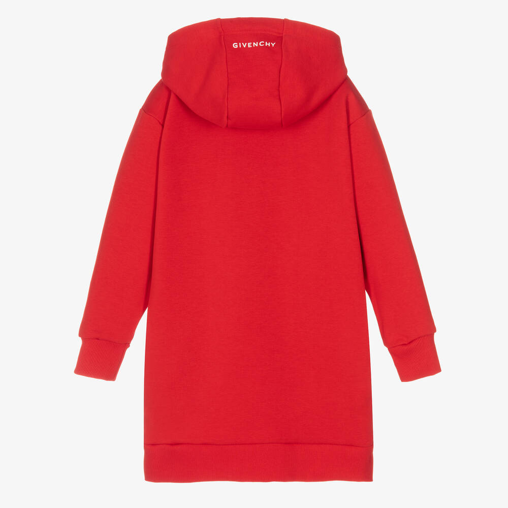 Givenchy Teen Girls Red Bandana 4G Dress