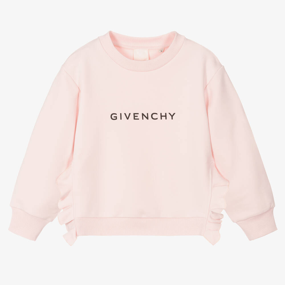 Givenchy - Teen Pink Logo Sweatshirt | Childrensalon