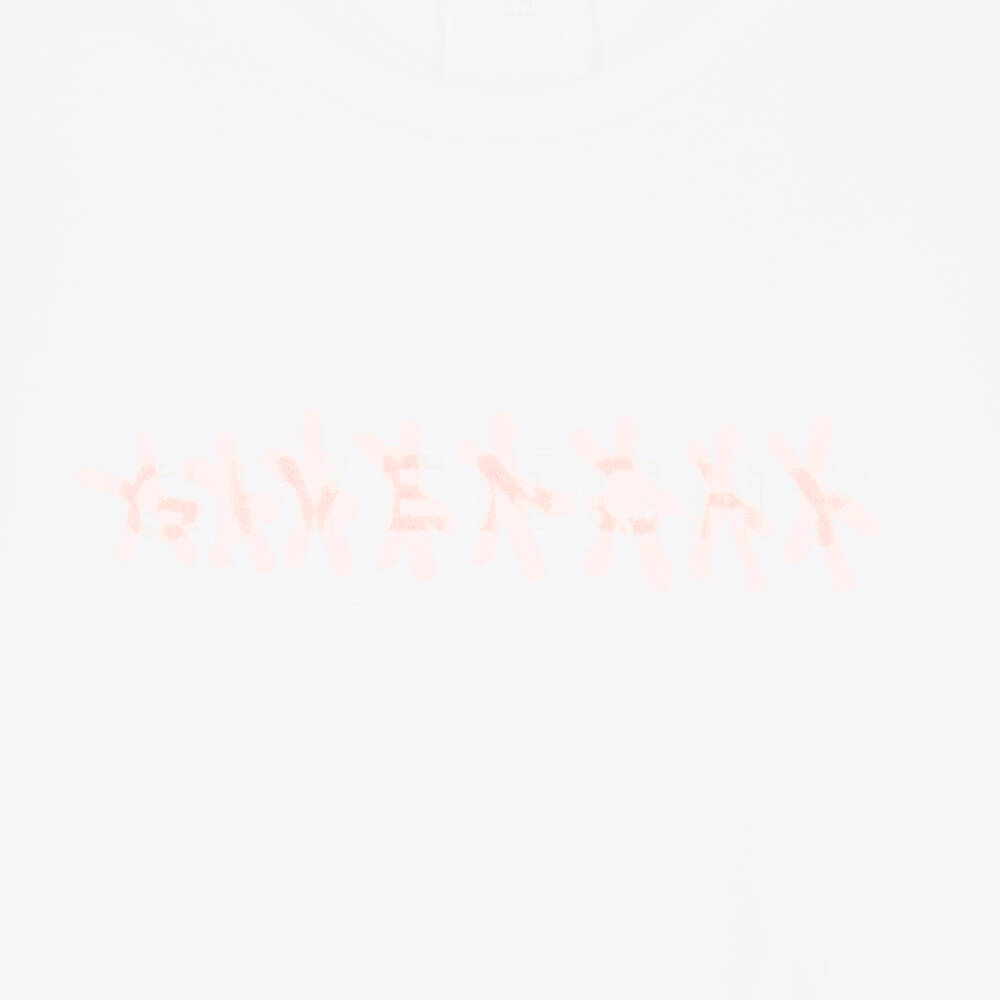 Givenchy-Teen White Chito Heart 4G Top | Childrensalon Outlet