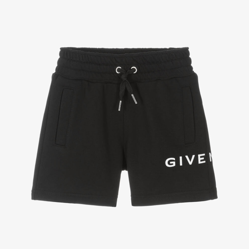 Givenchy-Young Gentleman's Sleek Cotton Shorts | Childrensalon Outlet